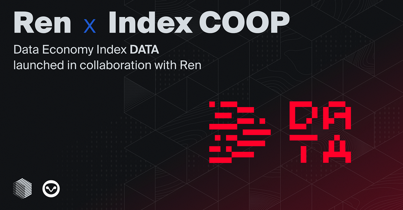Index Cooperative Launches Data Economy Index ($DATA) in collaboration with  Ren | by Thomas Hepner | The Index Coop | Medium