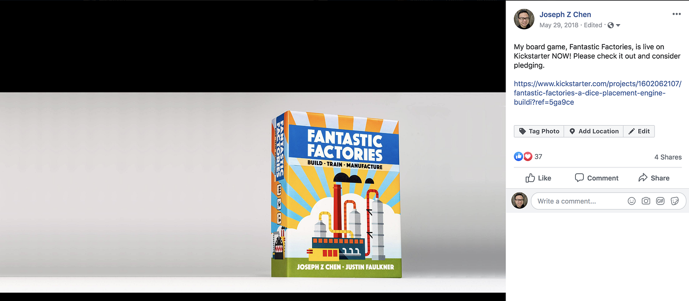 Fantastic Factories 及び All-in Pledge KS