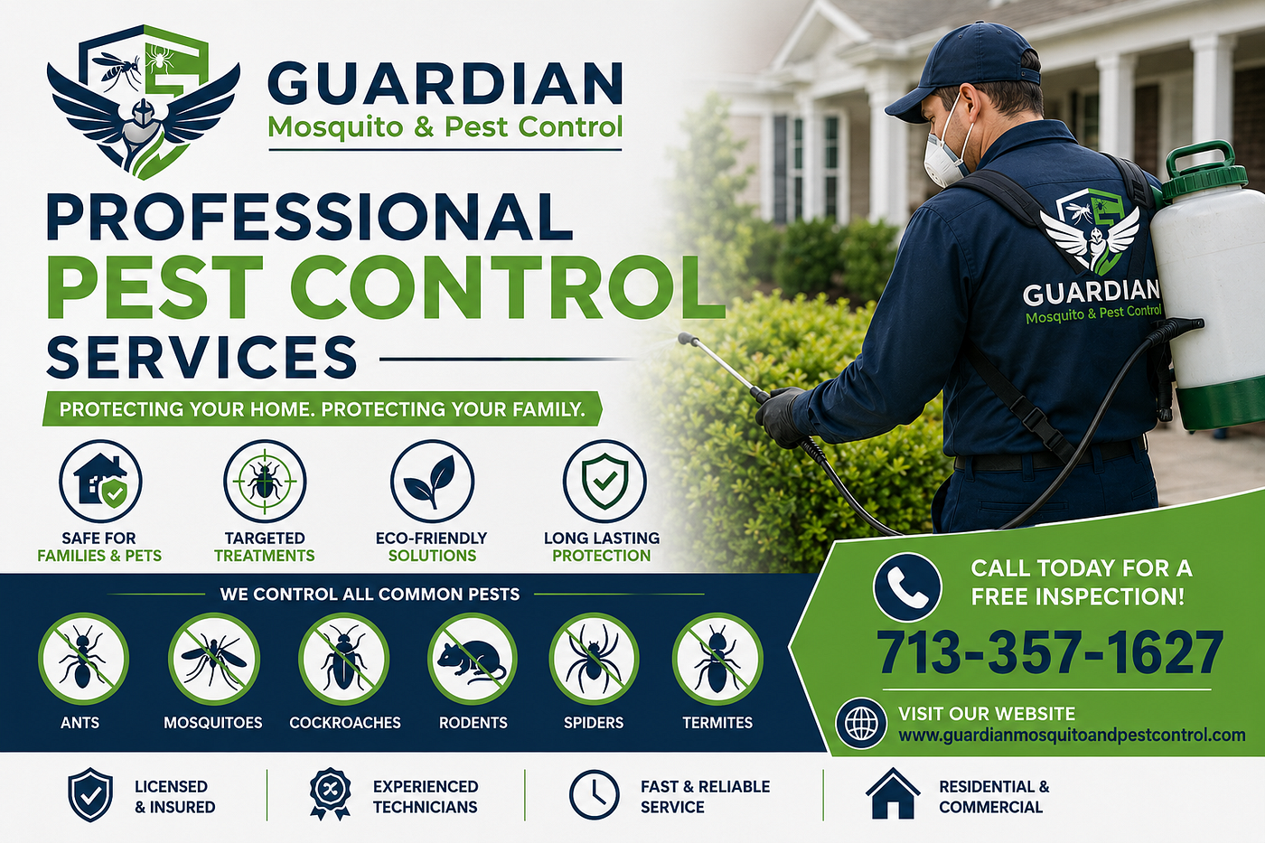 How Can Pest Control Improve Home Safety in The Woodlands, TX?