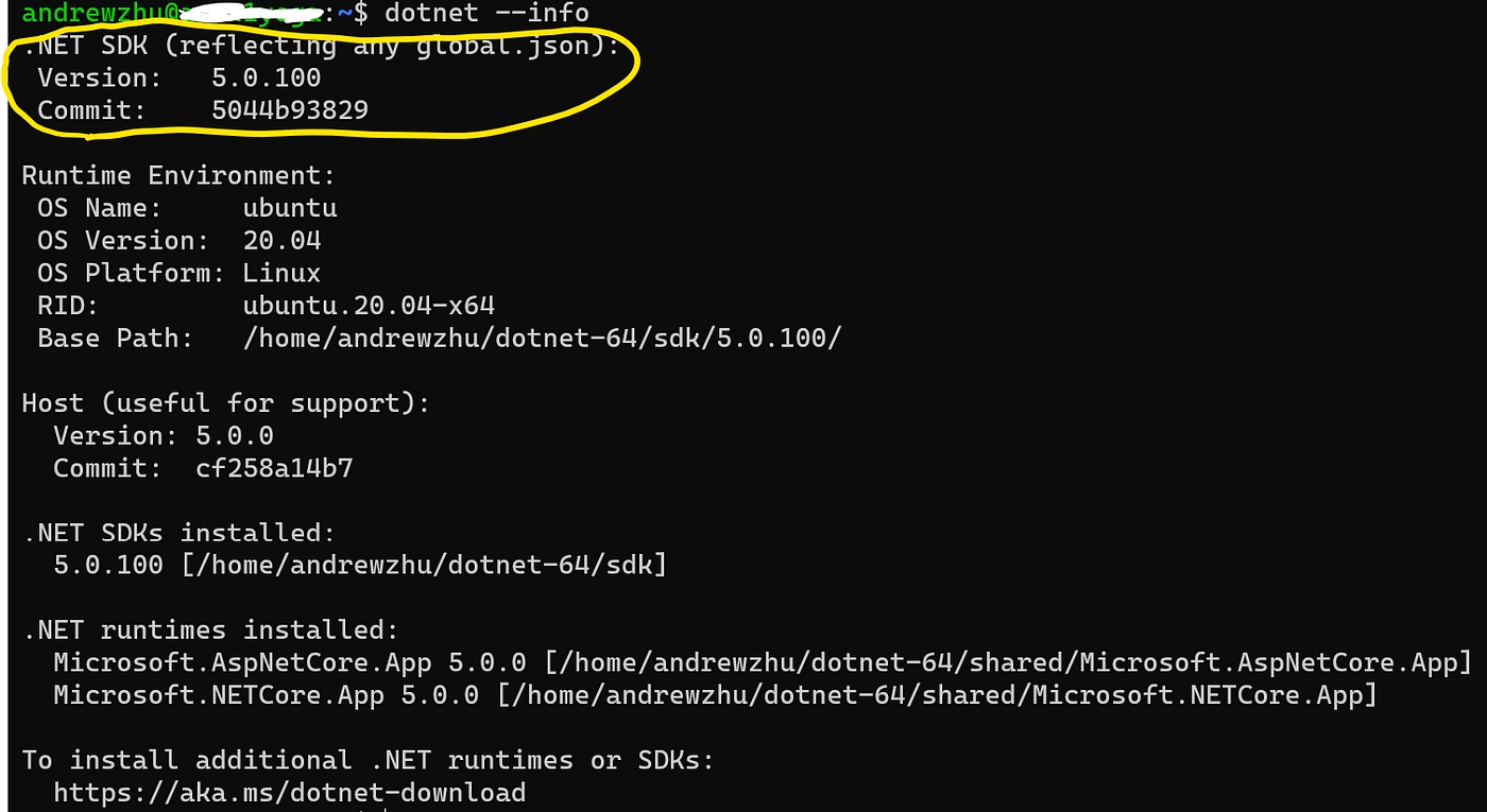 Install .NET 5 in Linux(and ARM) step by step - Andrew Zhu - Medium