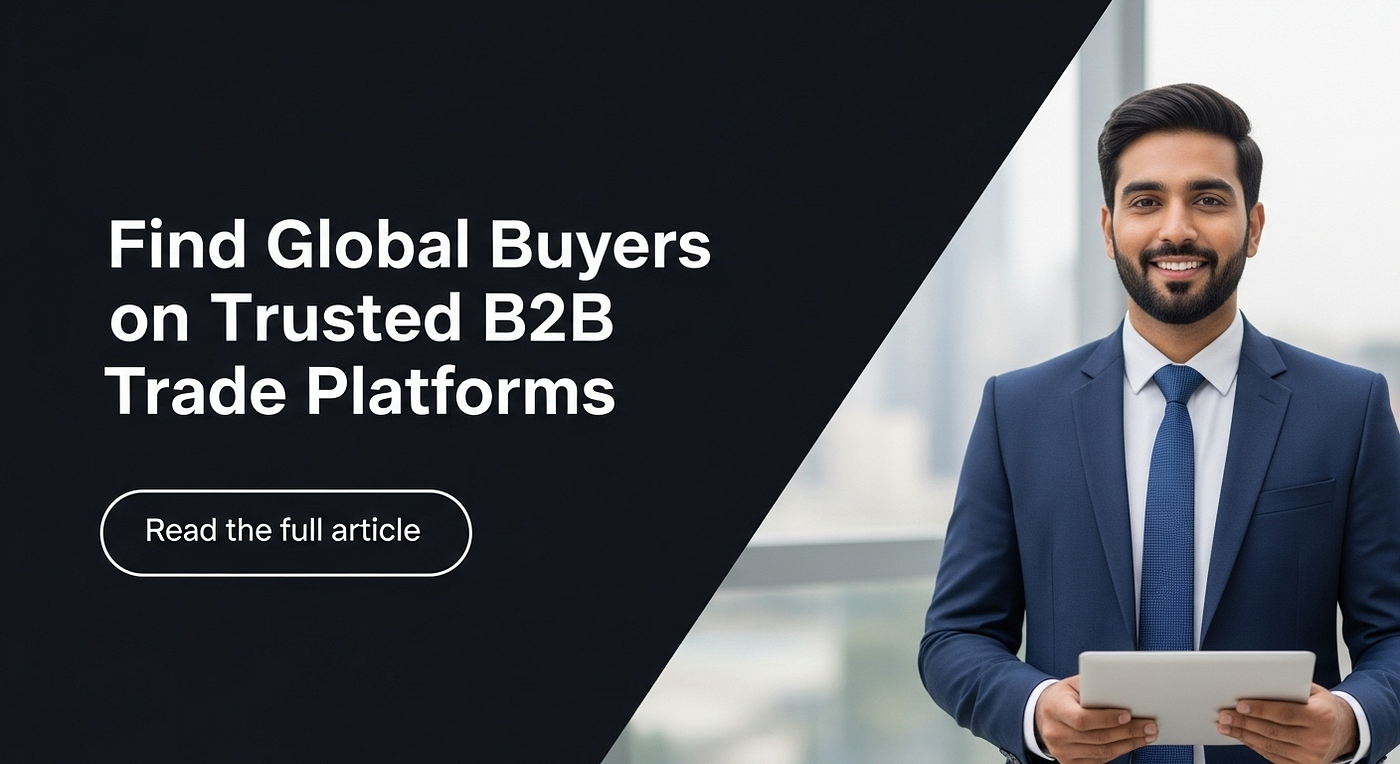 Find Global Buyers on Trusted B2B Trade Platforms