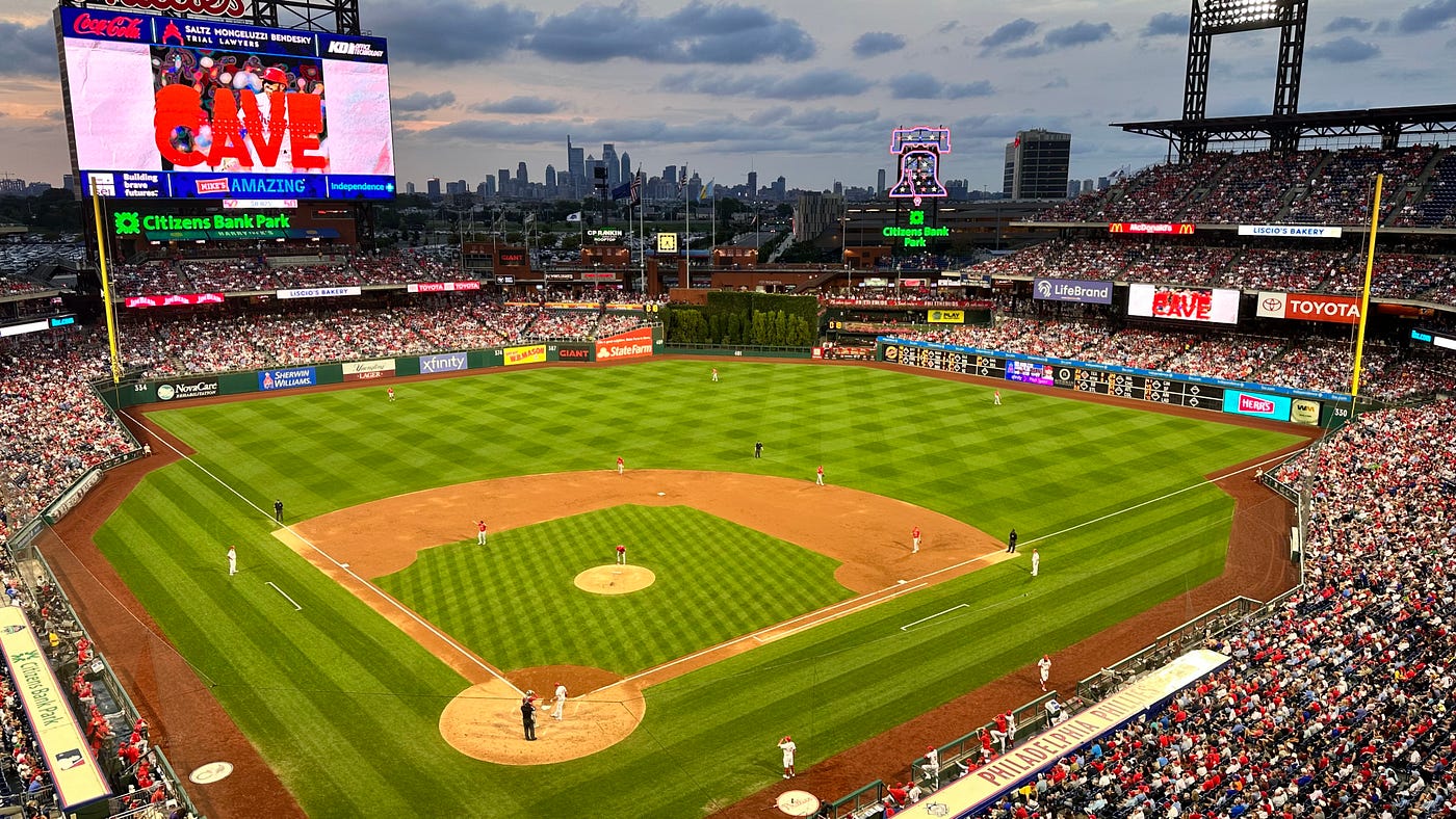 Citizens Bank Park. Philadelphia Phillies, by John Houck - The Ballpark  Fanatic, Bouncin' and Behavin' Blogs, Sep, 2023