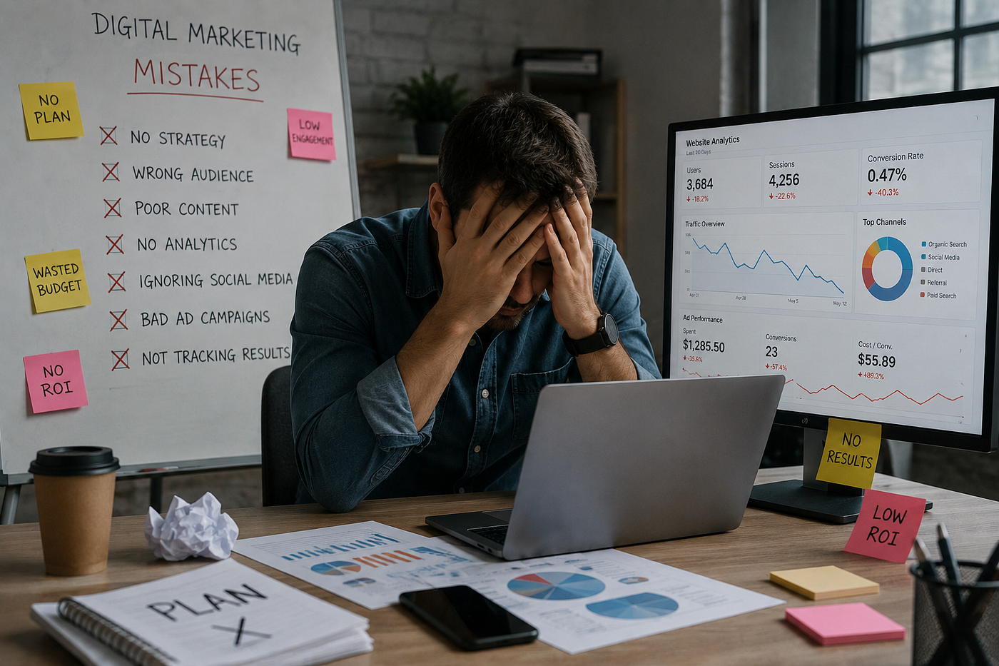 5 Mistakes I Made While Learning Digital Marketing