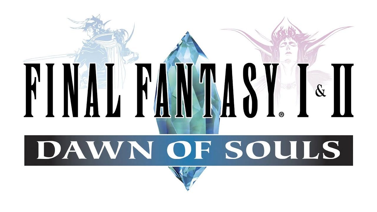 Final Fantasy I & II: Dawn of Souls - Game Boy Advance GBA Game