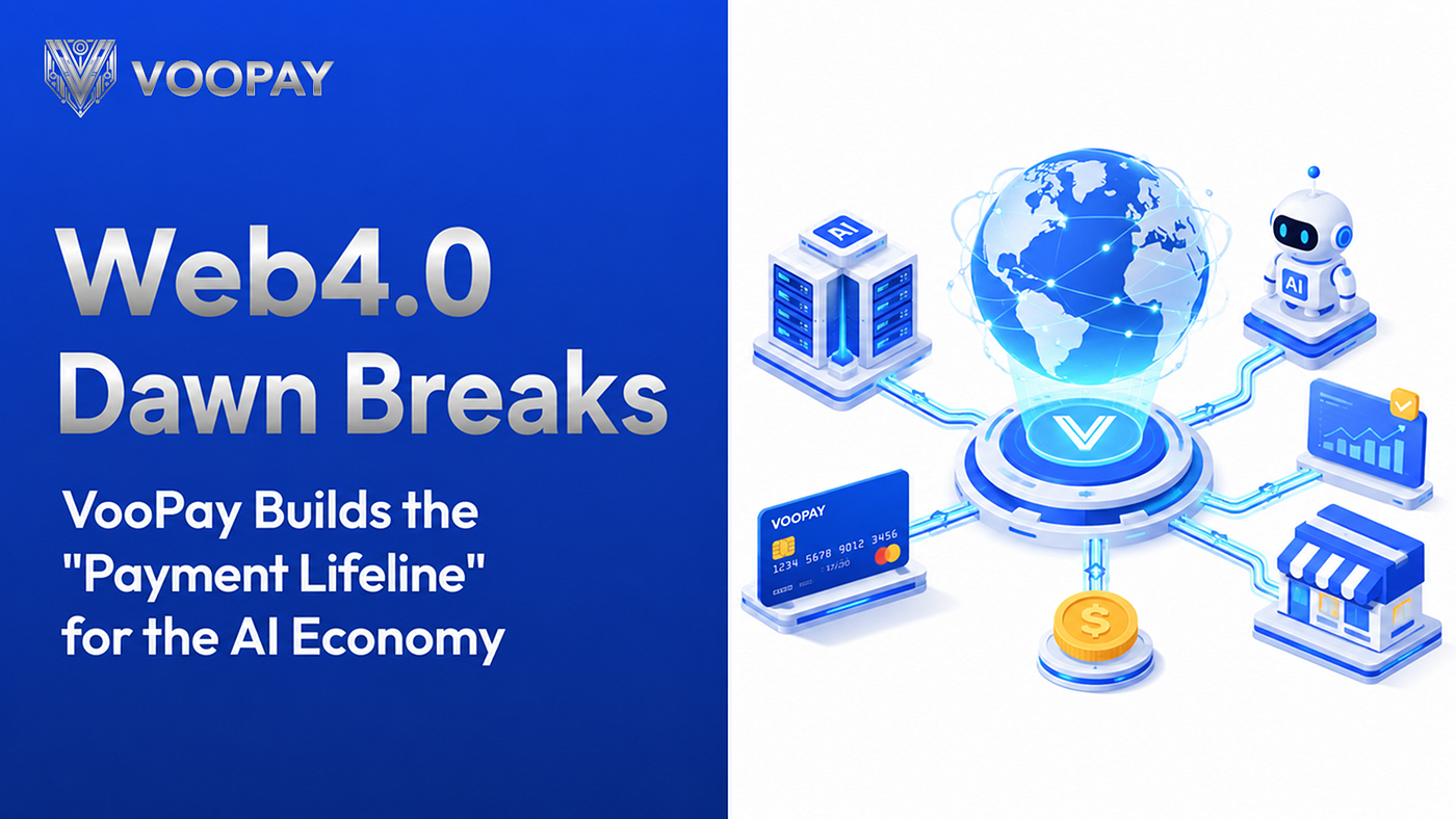 Web4.0 Dawn Breaks: VooPay Builds the “Payment Lifeline” for the AI Economy