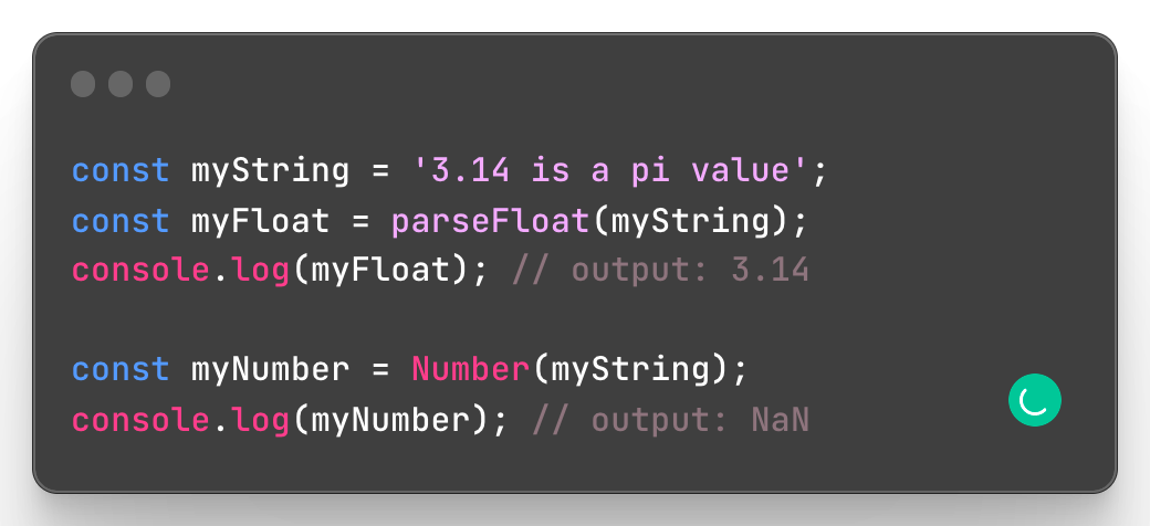 The differences between Number() and parseFloat() in Javascript | by Max  Headway | Medium