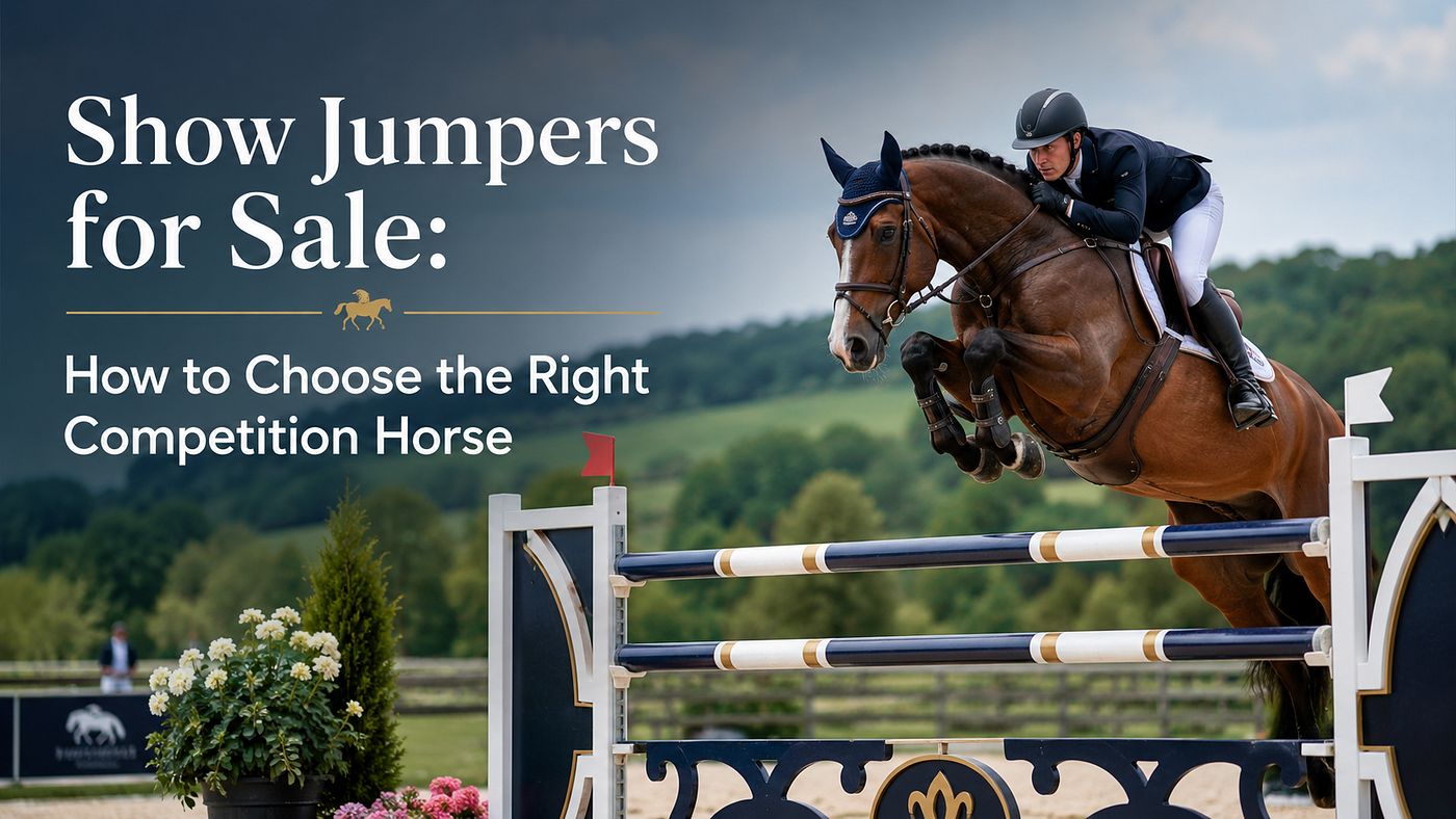 Show Jumpers for Sale: How to Choose the Right Competition Horse