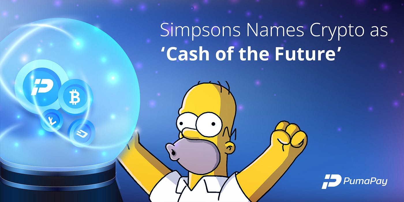The Simpsons have jumped into the world of crypto! | by PumaPay | Medium