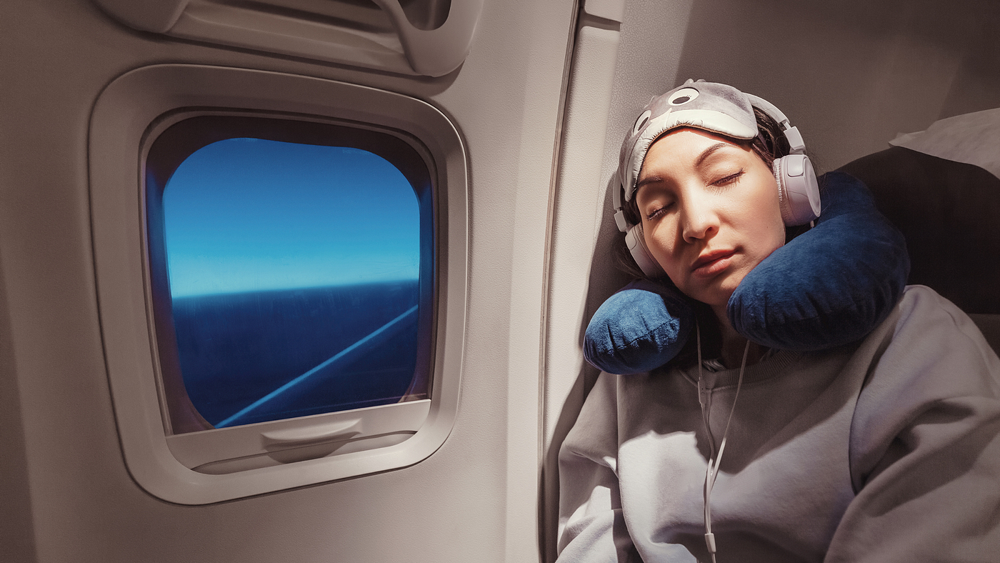 Is it possible to sleep comfortably on an overnight flight