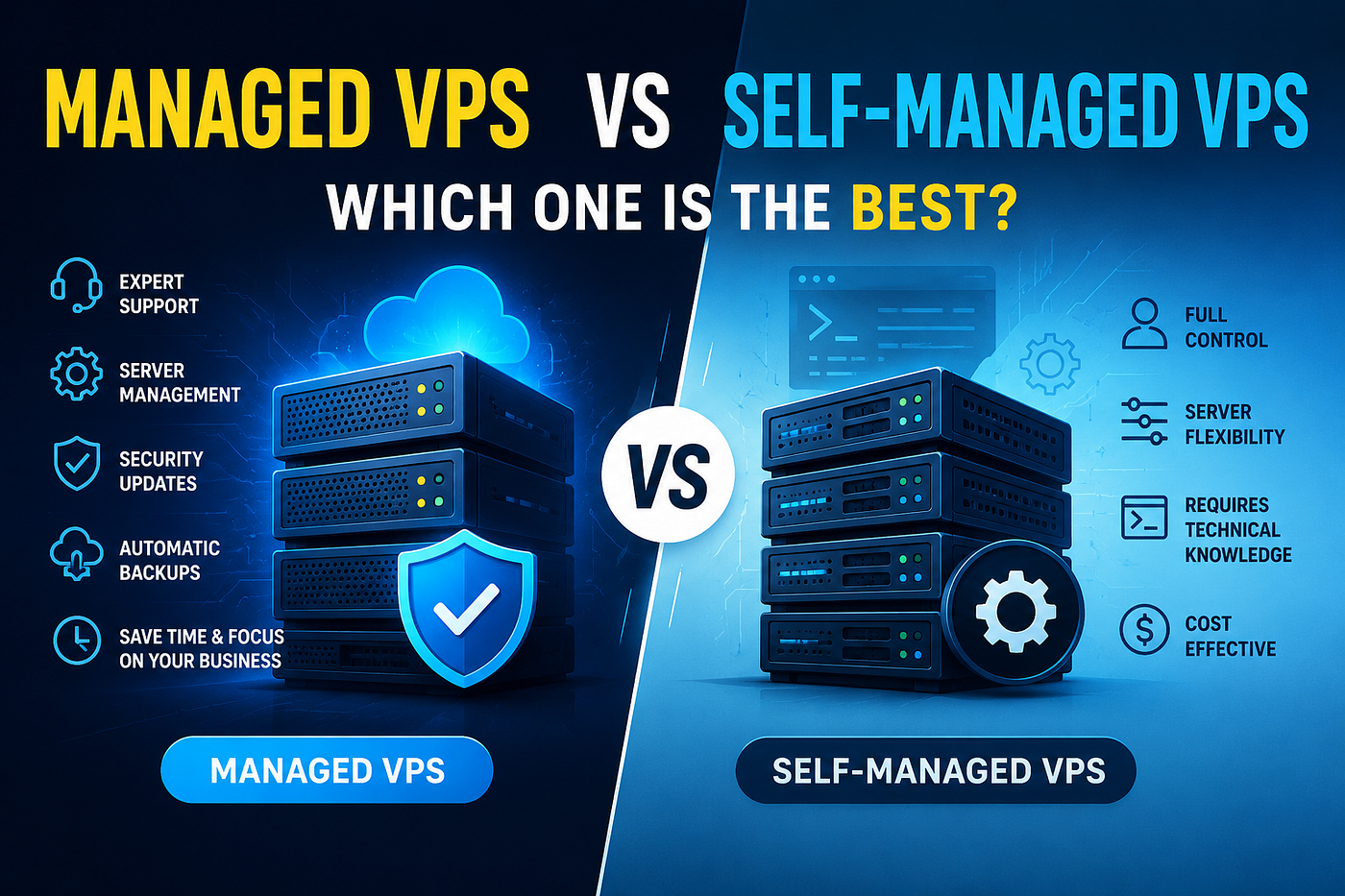 Managed VPS vs Self-Managed VPS: Which Offers Better Long-Term Value?