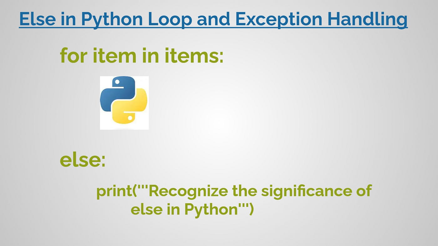 A Must-Have Tool: Unleash the power of Else in Python Loops and