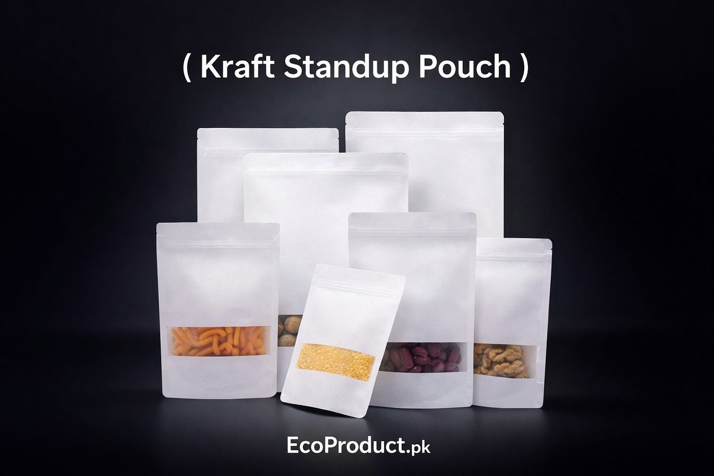 Smart Storage Made Simple with Kraft Standup Pouch