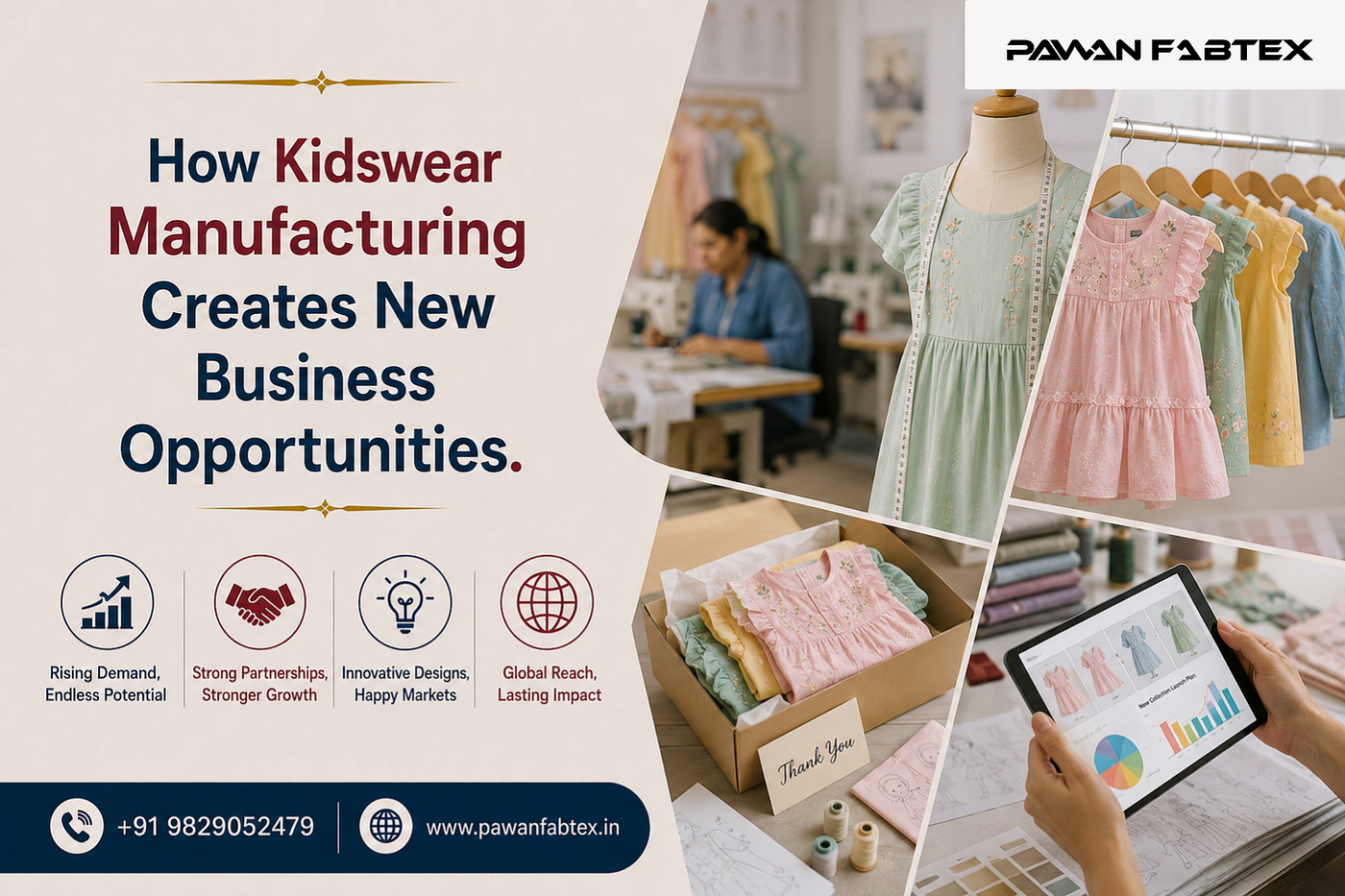 How Kidswear Manufacturing Creates New Business Opportunities