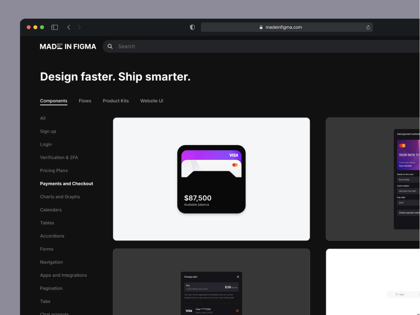MadeinFigma.com 網(wǎng)站模型