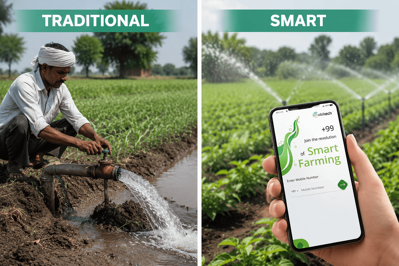 Traditional vs Smart Irrigation: Which is Better for Modern Farming?