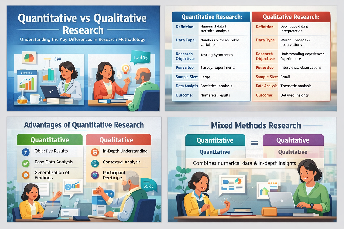 Quantitative vs Qualitative Research: Understanding the Key Differences in Research Methodology