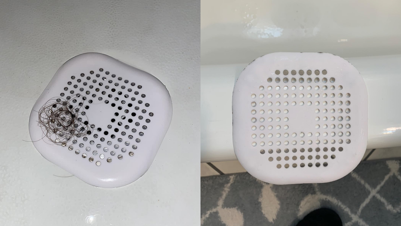 My tub was gross and full of hair — this $5 gadget fixed it in seconds