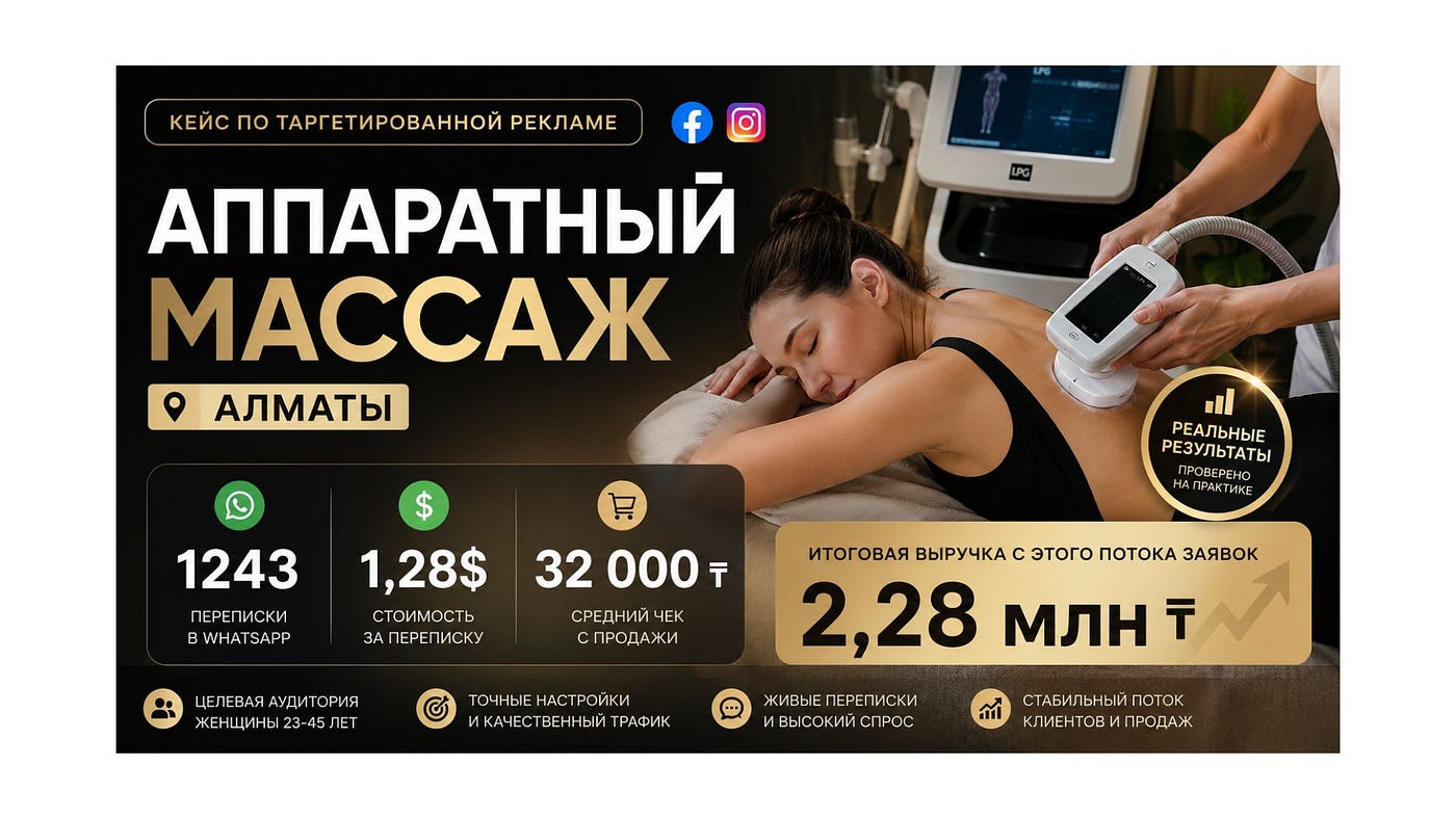 Таргетированная реклама в Instagram.