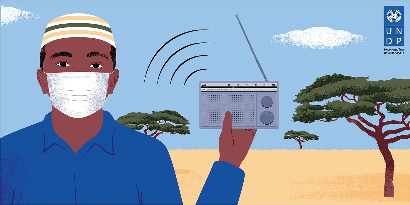 UNDP joins local radio shows to bring COVID-19 advice to the airwaves | by  UNDP Somalia | Medium