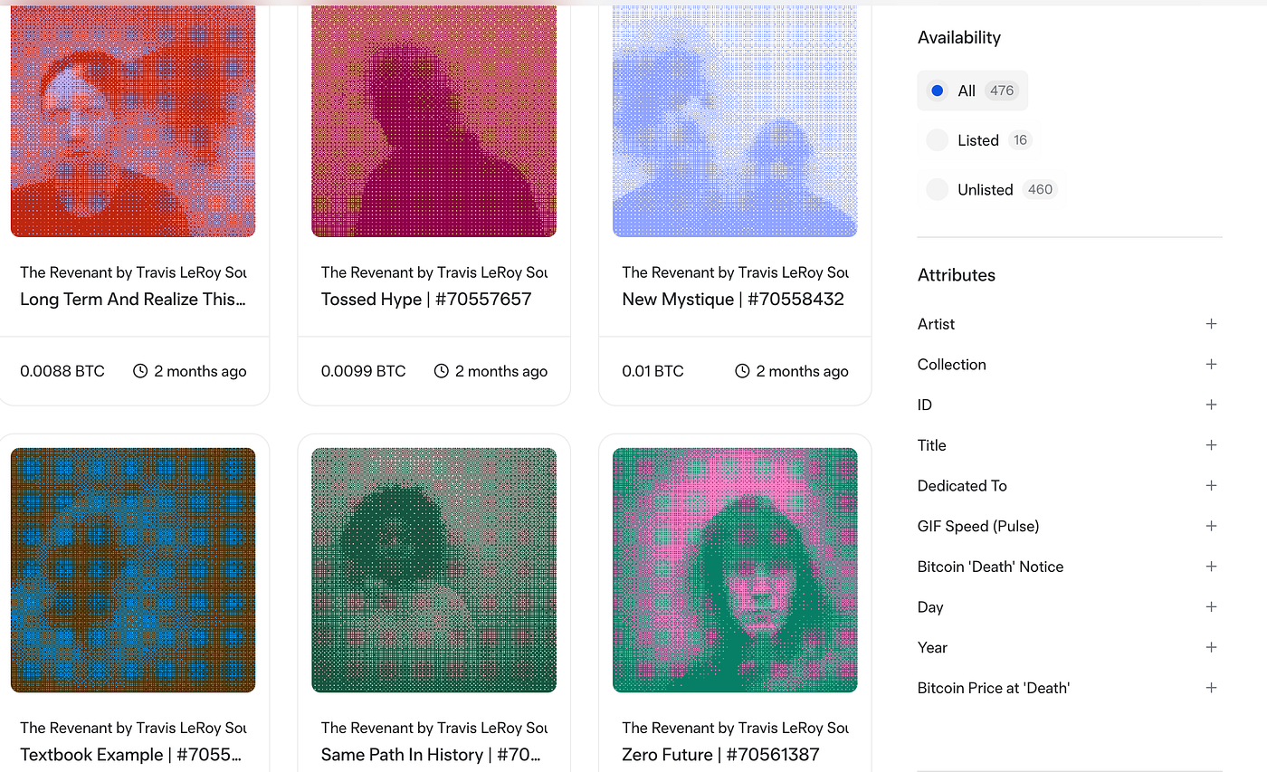 Art on Bitcoin Feature #1: From Copper to Email to Milestones | by  Milestones_NFT | Medium