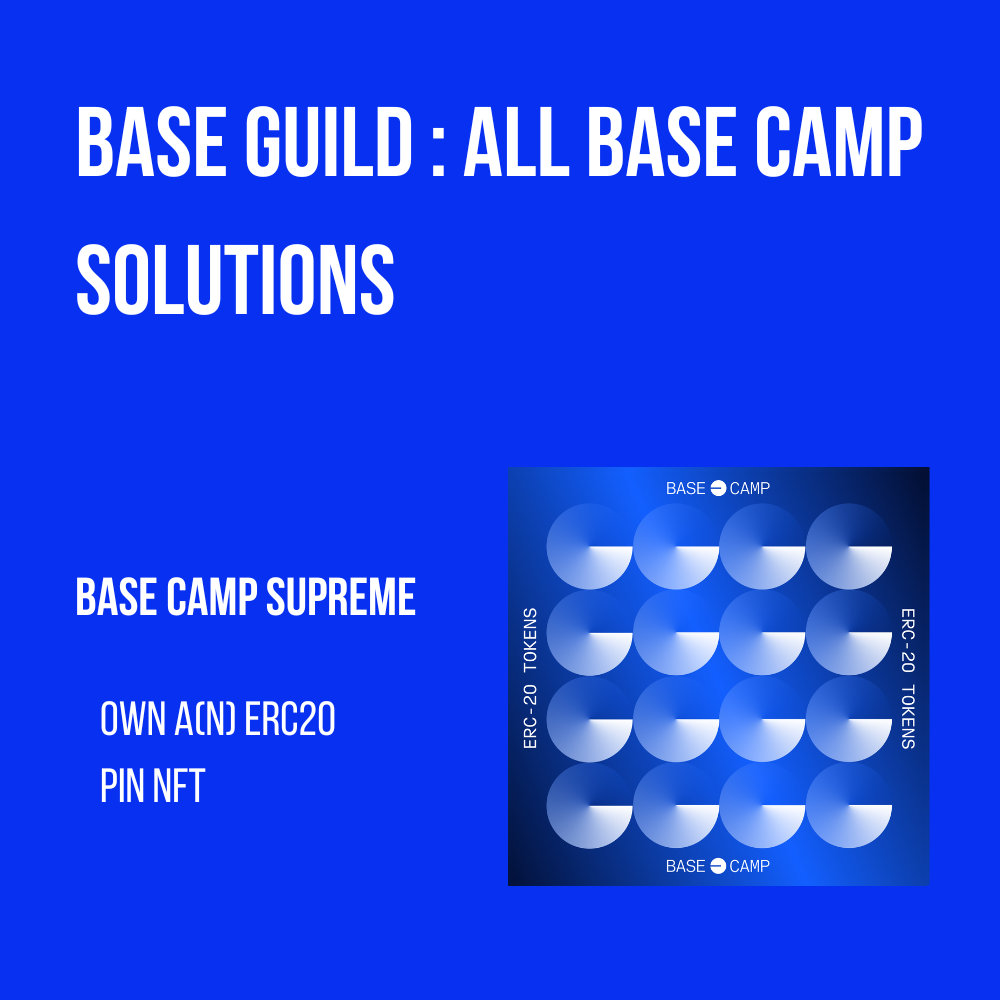 Own a(n) ERC20 Pin NFT Solution — Base Camp on Guild.xyz | by Base Camp  Guild Solutions | Medium