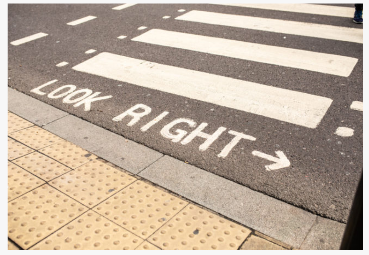 Zebra crossing sign - Theory Test