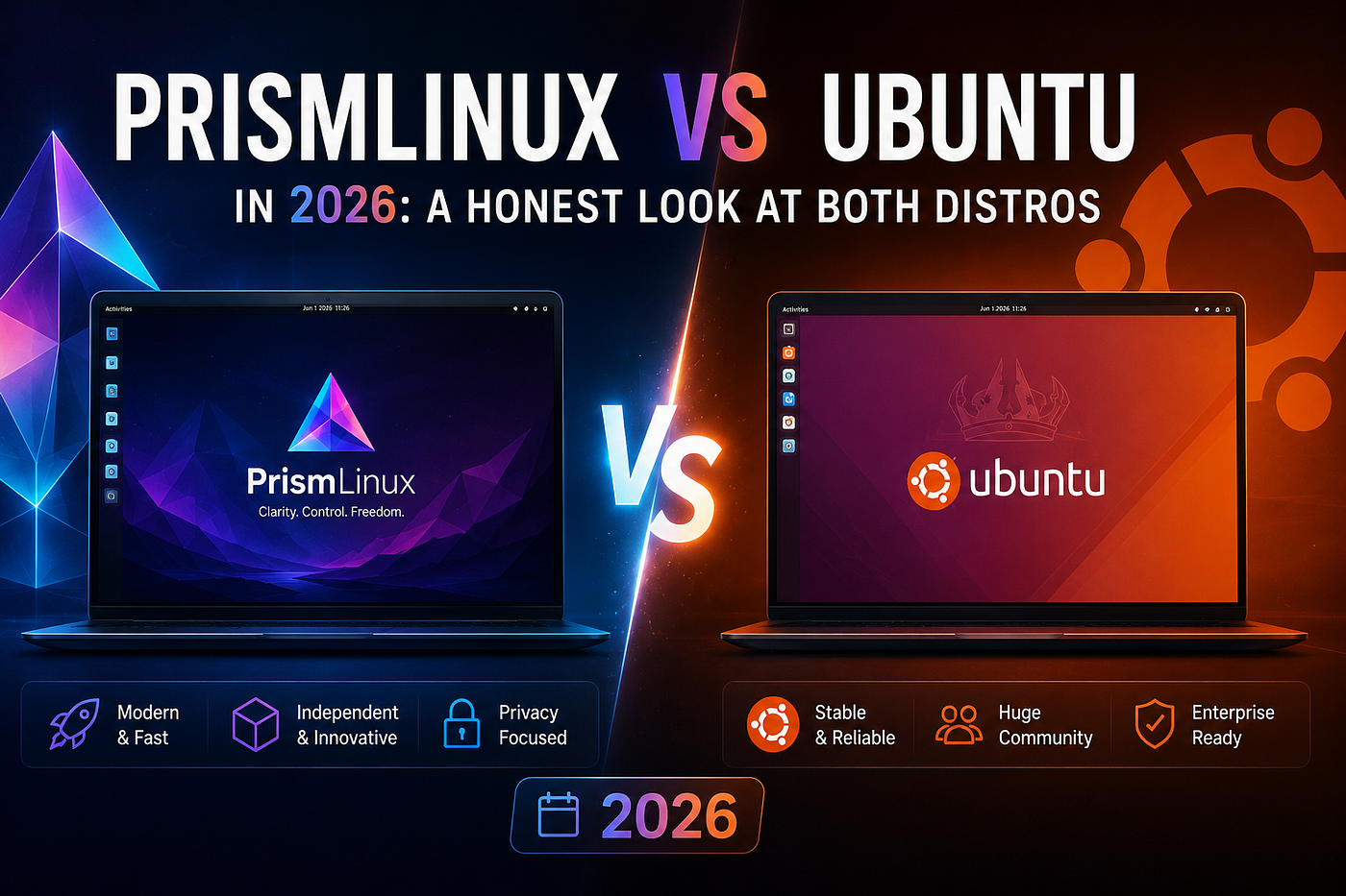 PrismLinux vs Ubuntu in 2026: A Honest Look at Both Distros