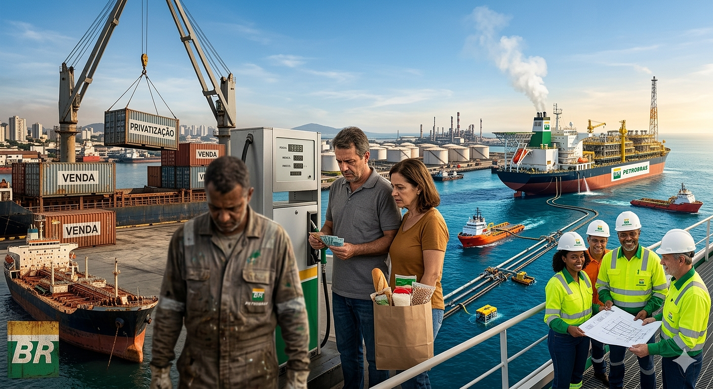 A direita e o desmonte criminoso da Petrobras