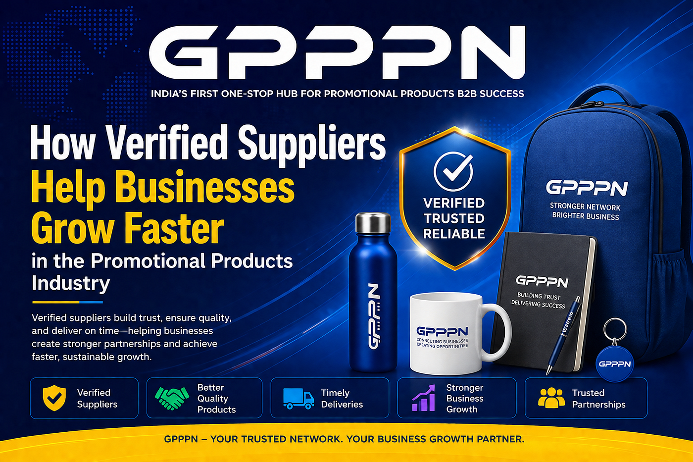 How Verified Suppliers Help Businesses Grow Faster in the Promotional Products Industry