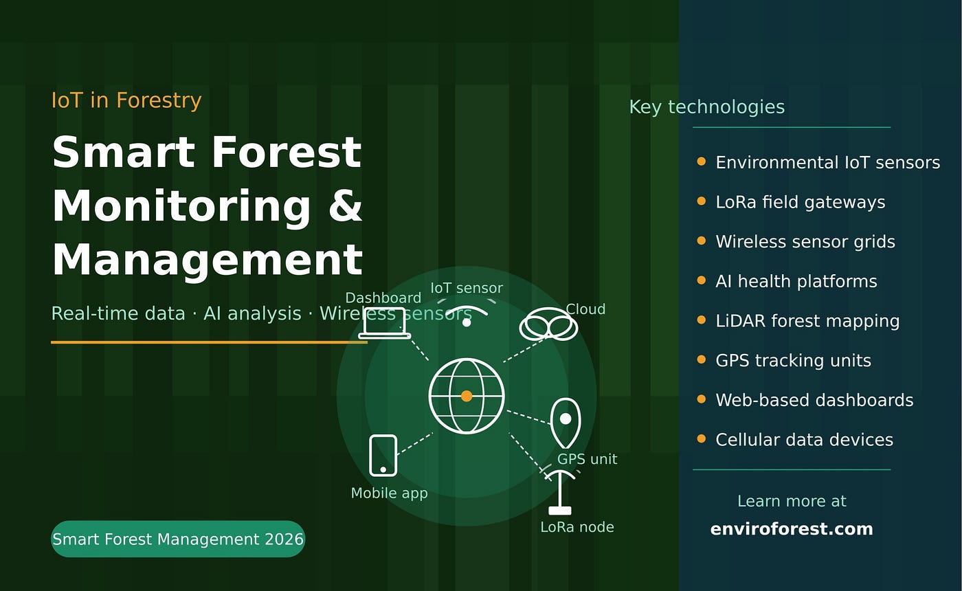 IoT & Smart Forest Monitoring: How Wireless Sensor Technology Is Transforming Forest Management