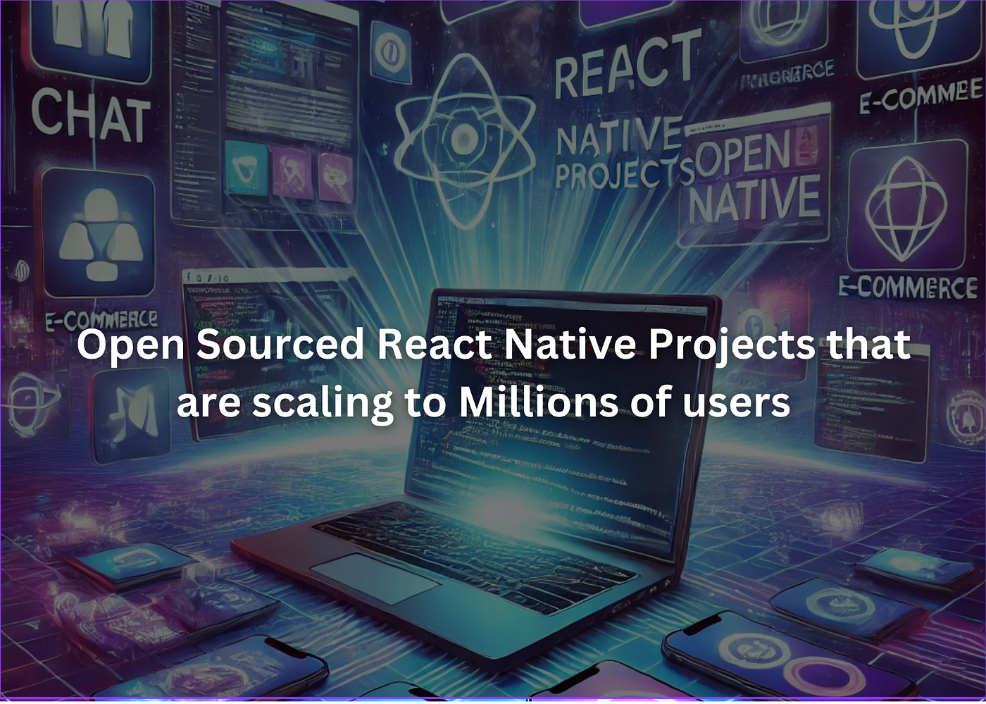 Open Source Projects in React Native that are scaling to Millions of user |  by Malik Chohra | Stackademic
