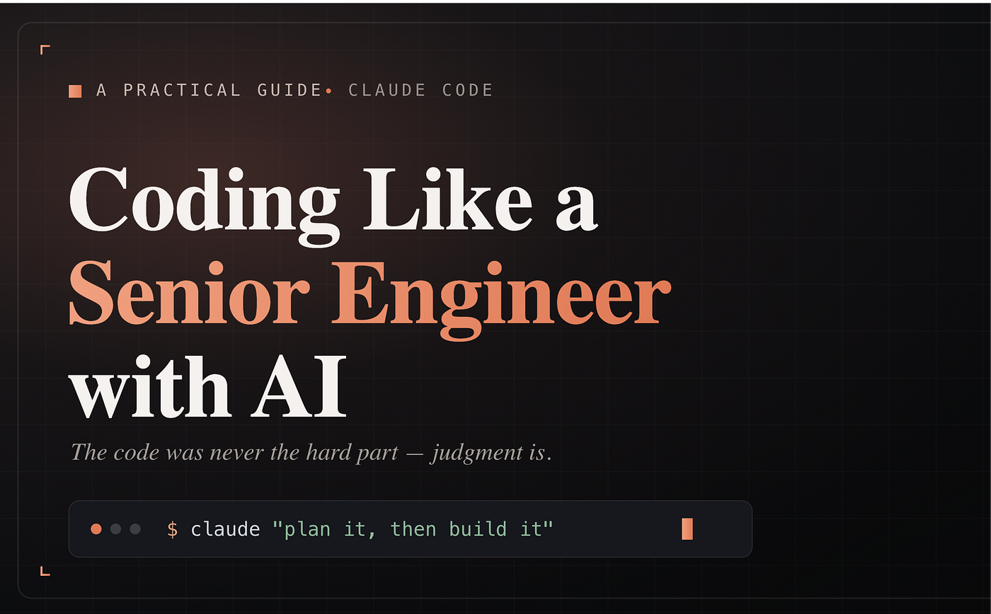 Coding Like a Senior Engineer with AI