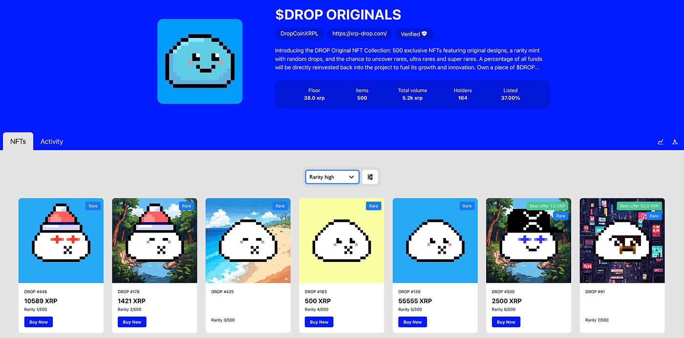 5 Reasons Why $DROP XRP Meme Coin is Here to Stay to be an XRP Premier Blue  Chip Meme Coin. | by @XRPMemeCoins | Coinmonks | Medium