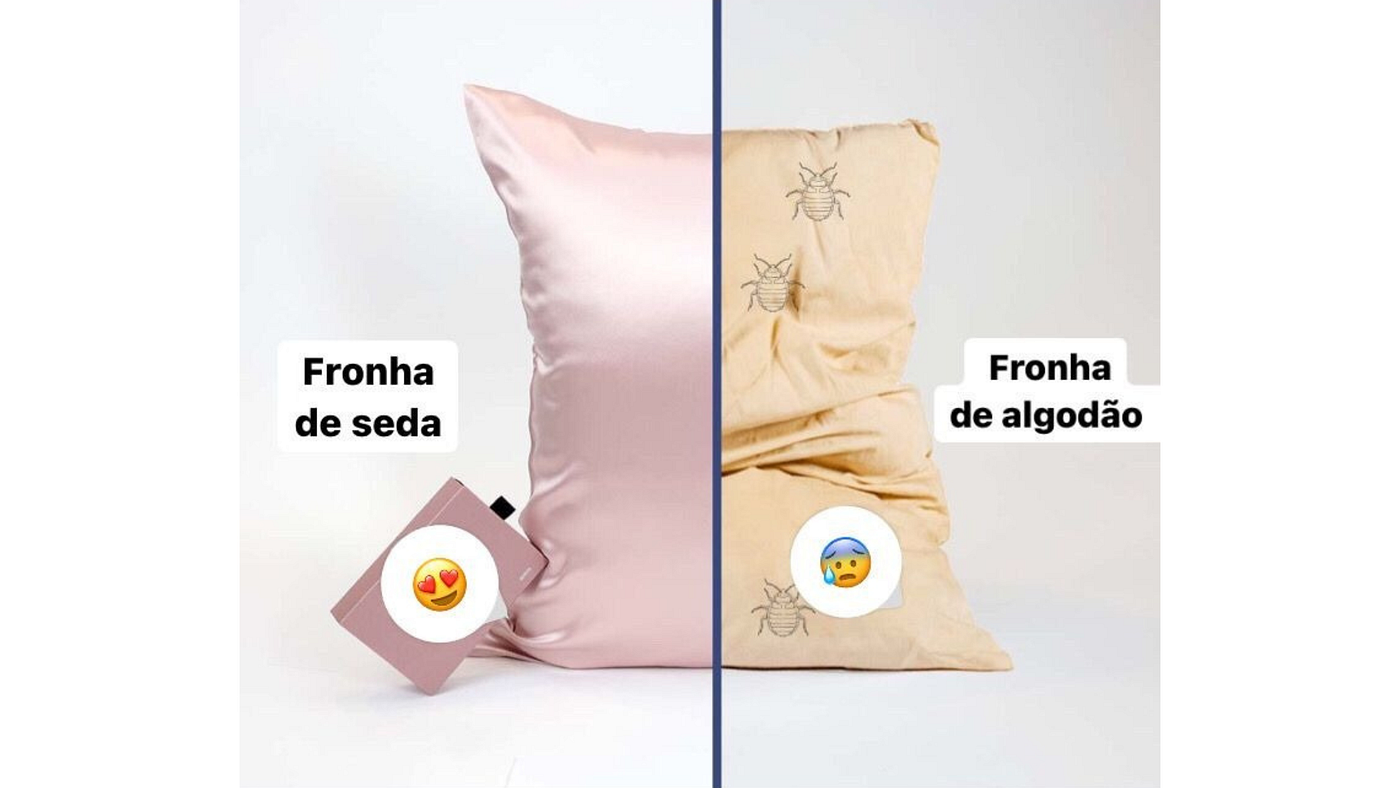 Você precisa trocar a sua fronha imediatamente!
