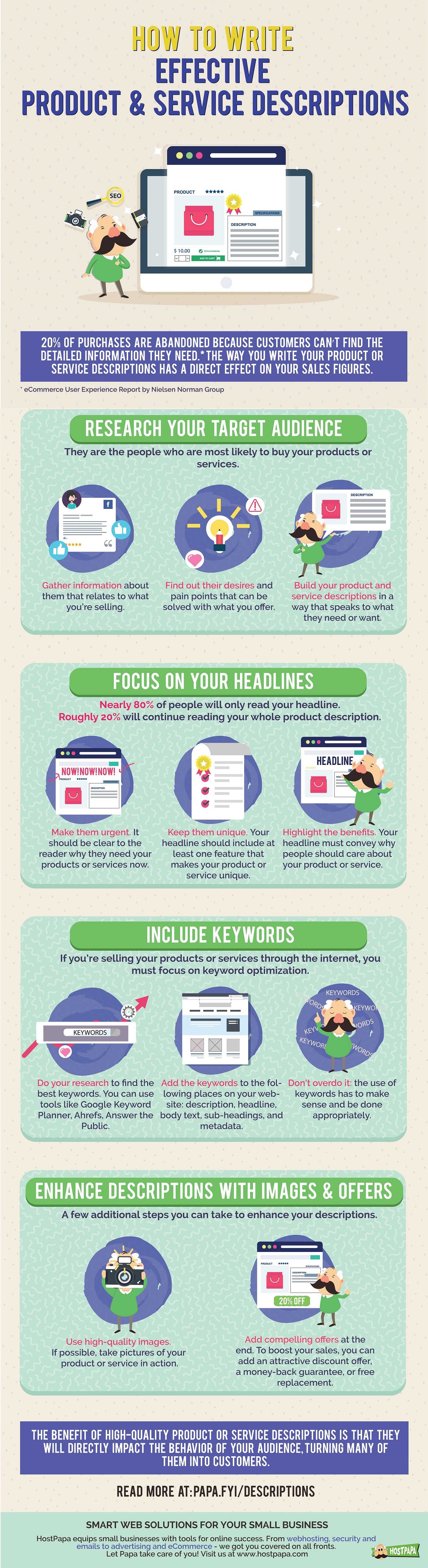 Infographic Important Description