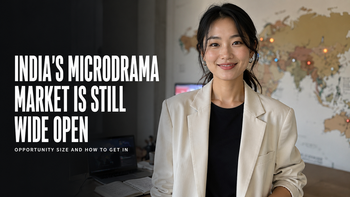 The Microdrama Market in India: Opportunity Size and How to Get In