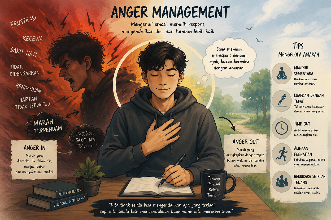 Ketika Marah Tidak Selalu Terlihat: Belajar Mengenali Anger Management dari Sebuah Konflik