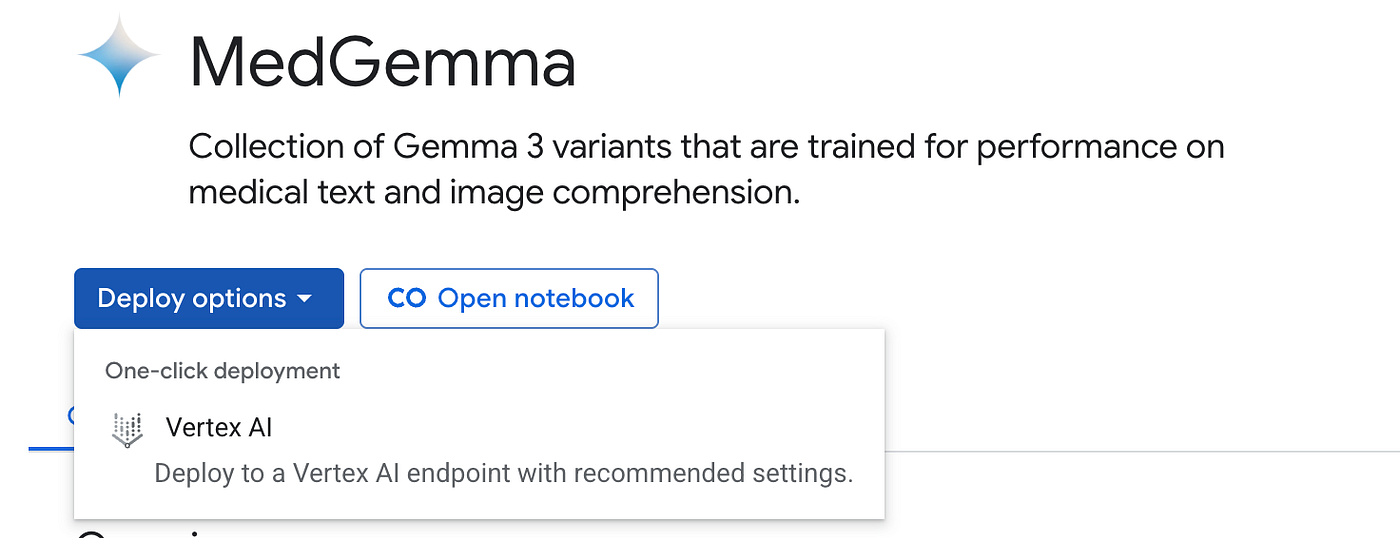 Figure 4: Deploy to a Vertex AI endpoint