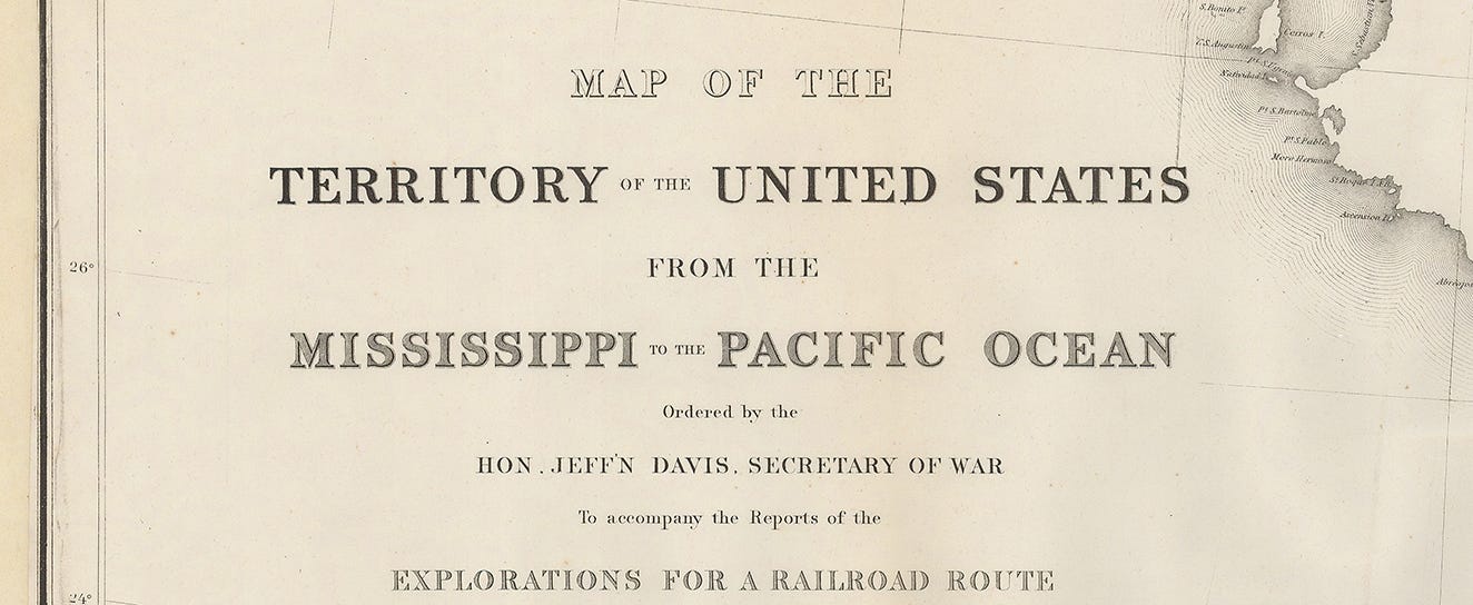 The Southern Pacific Route Through Mississippi