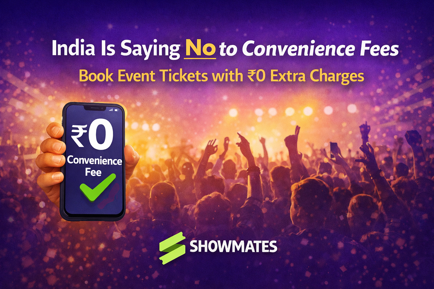 Why Event Lovers in India Are Ditching Convenience Fees in 2026