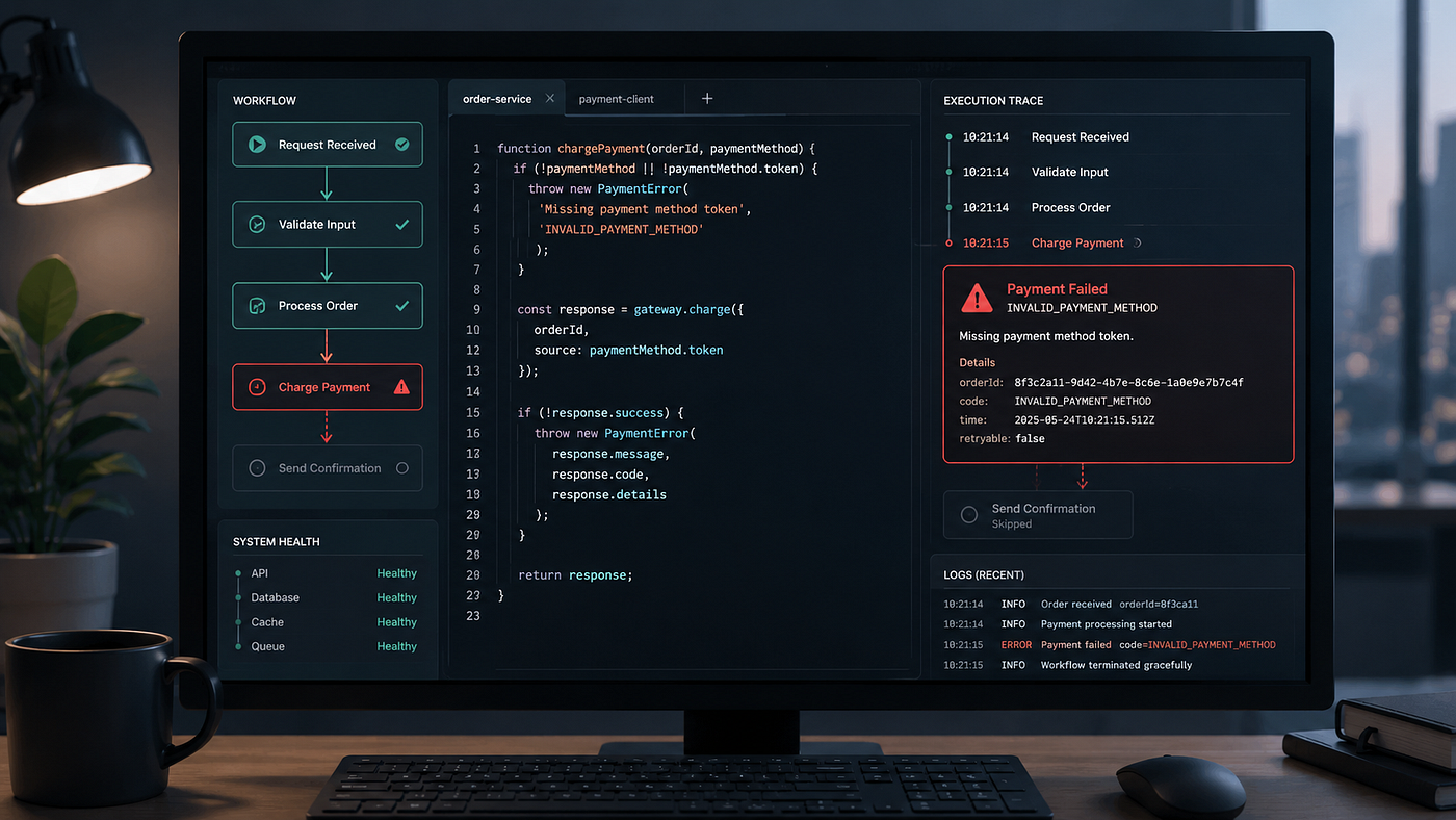 Exception Handling: Write Code That Fails Clearly