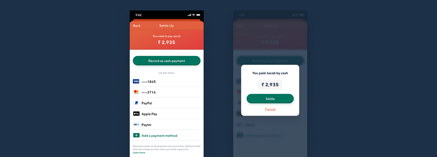 Splitwise Redesign