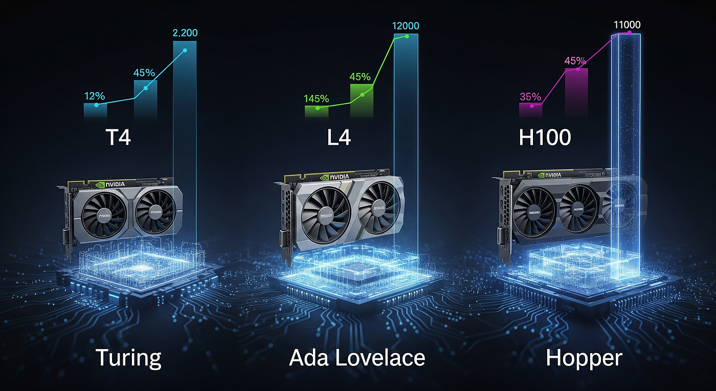 【ゆな】GPU Benchmarking Qwen Models Across NVIDIA GPUs (T4, L4, H100