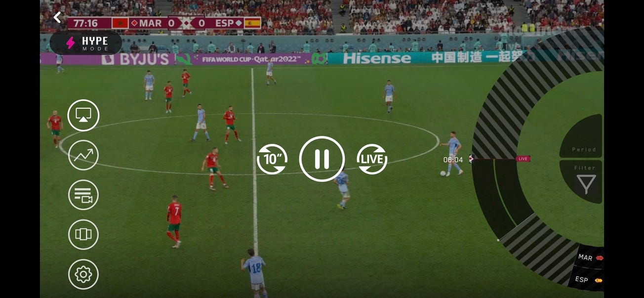 FIFA World Cup 2022: How to use 'Hype Mode' and 'Multicam' on JioCinema