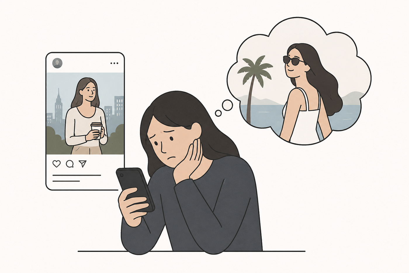 The Quiet Reason Scrolling Makes You Feel Behind