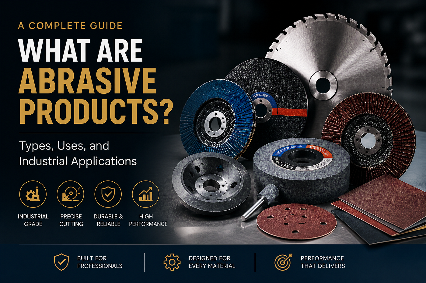 What Are Abrasive Products? Types, Uses, and Industrial Applications