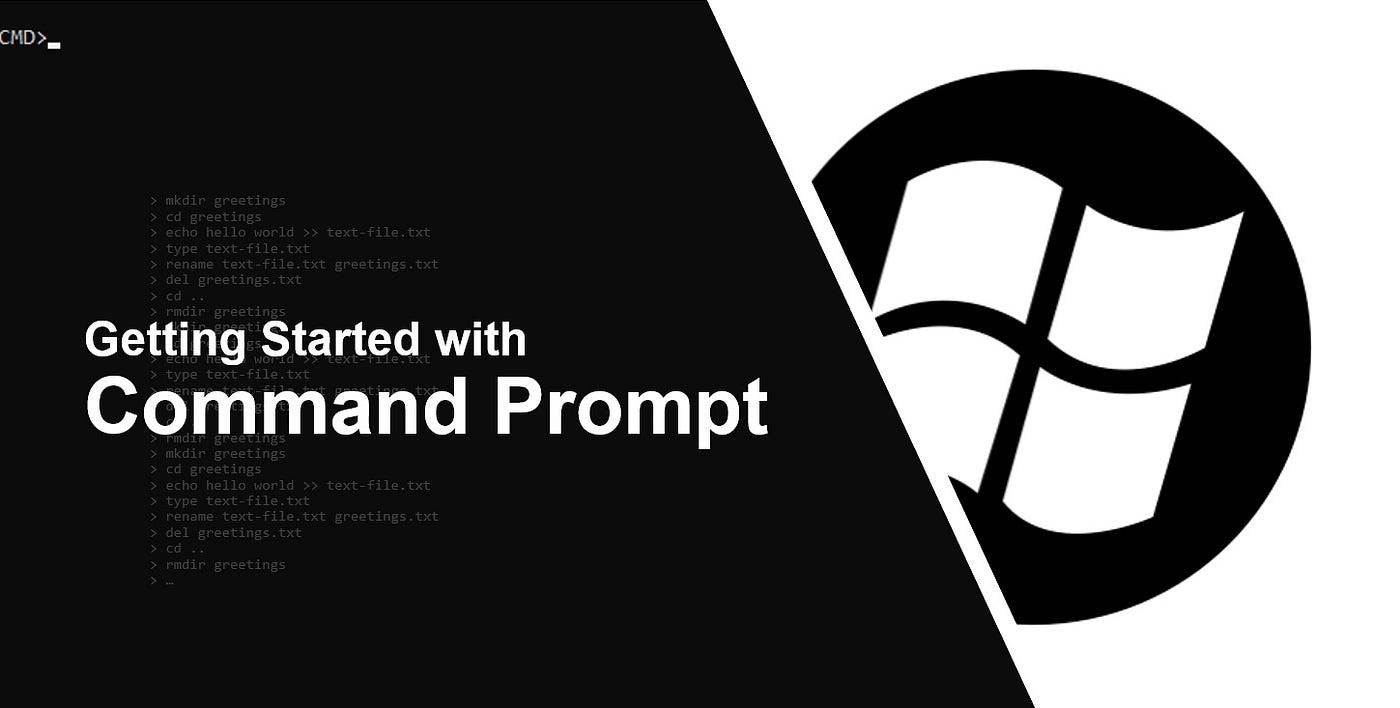 Getting Started with Windows Command Prompt | by Mirza Leka | Medium