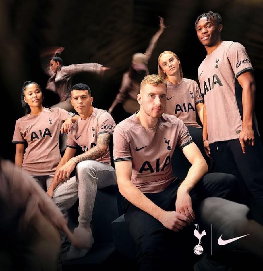 New Nike Tottenham third kit causes social media storm and Arsenal war of  words 