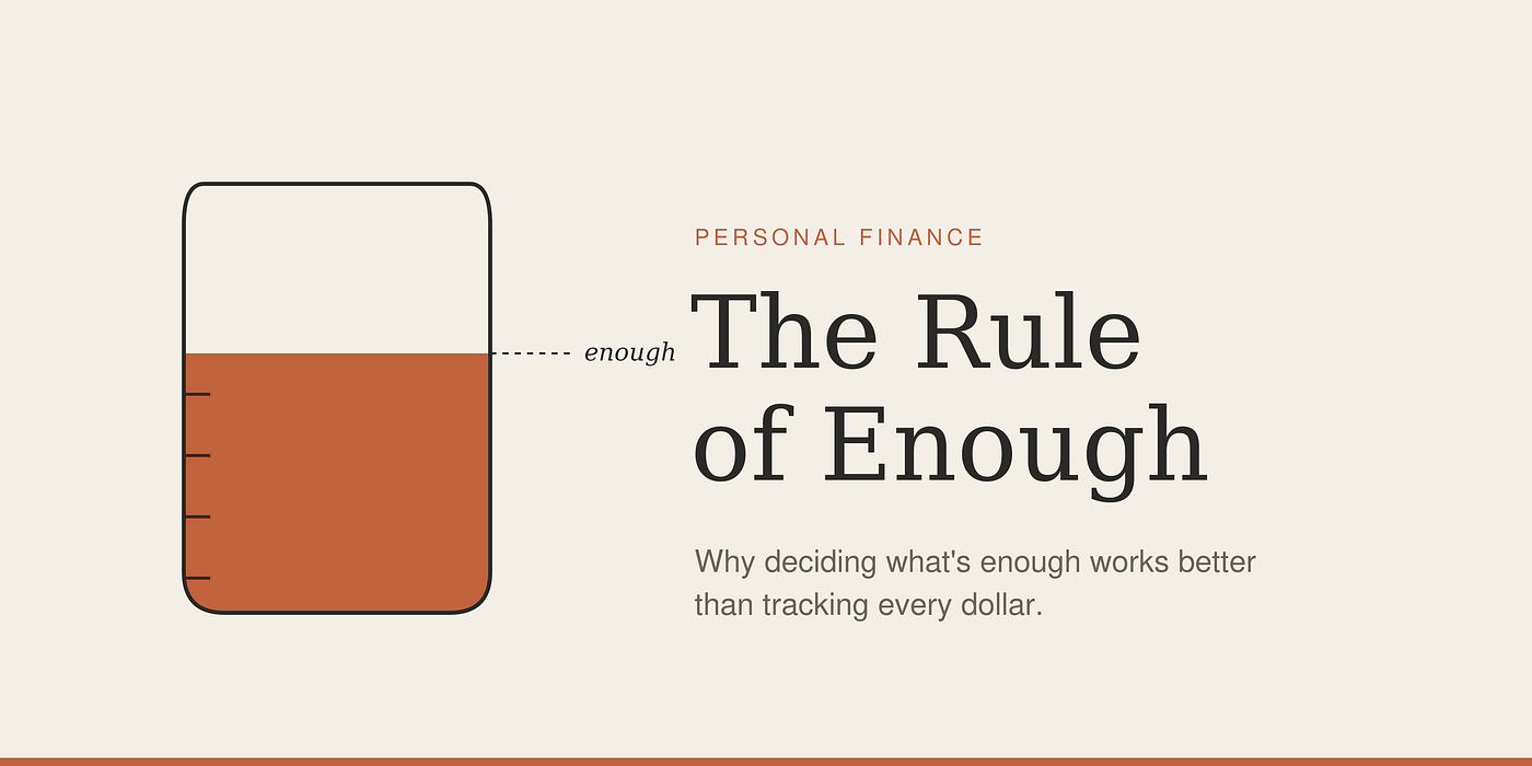 The “Rule of Enough” Fixed What Budgeting Apps Never Could
