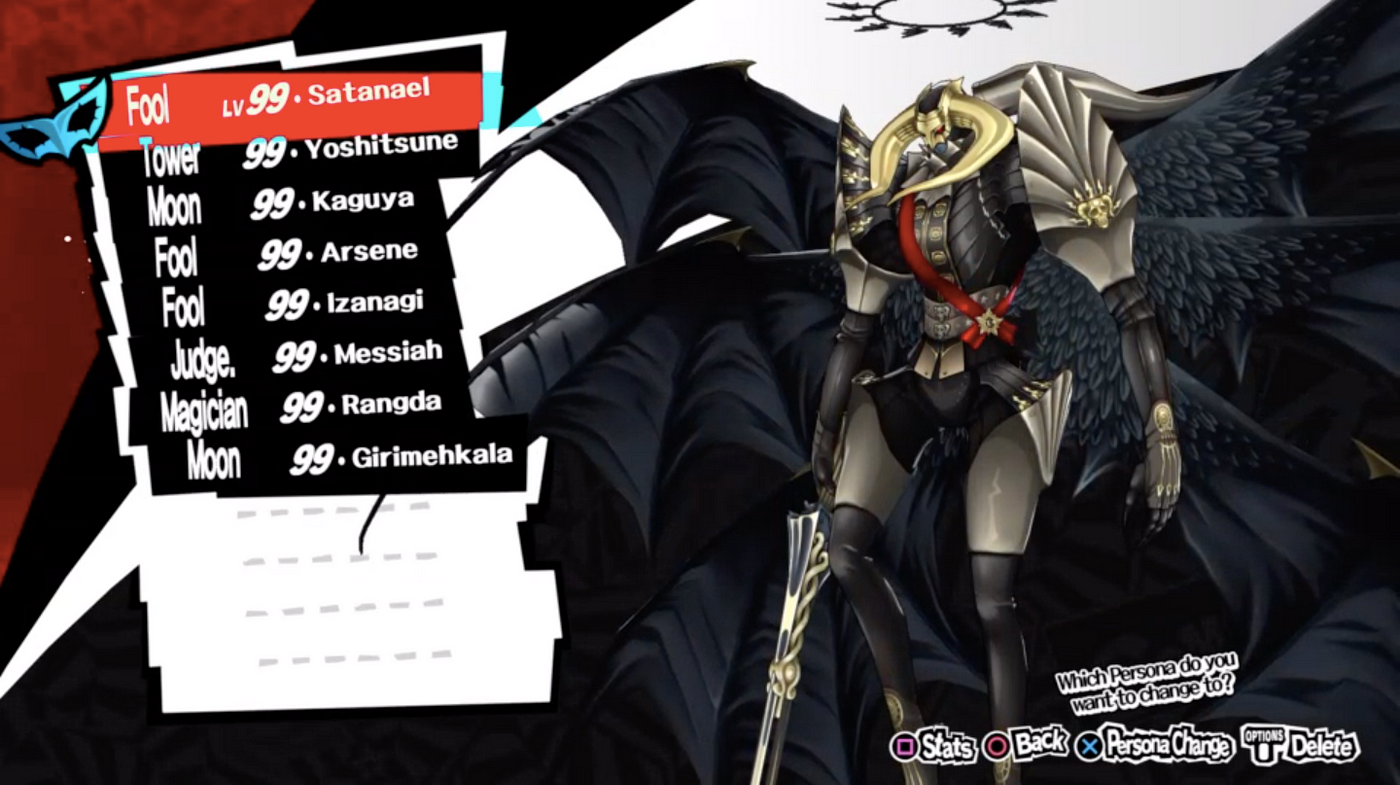 Ultimate Persona Team (Persona 5 Builds), by bainz